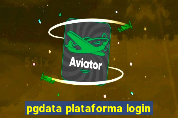 pgdata plataforma login